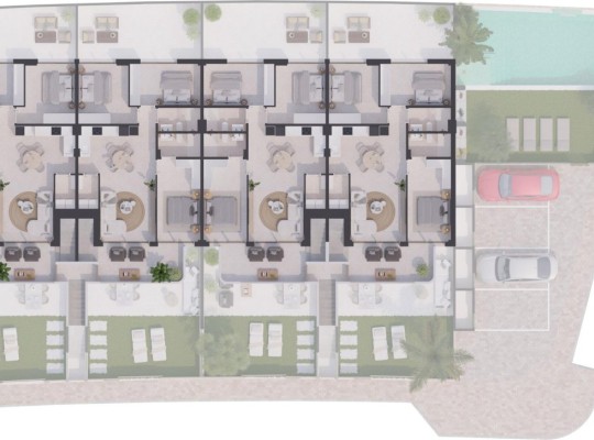San Pedro del Pinatar (Los Cuarteros), Bungalow #CQ-00-20362
