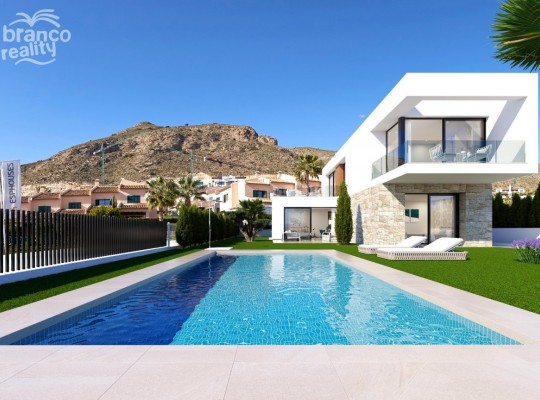 Luxury detached villas in Sierra Cortina, Finestrat, Costa Blanca North