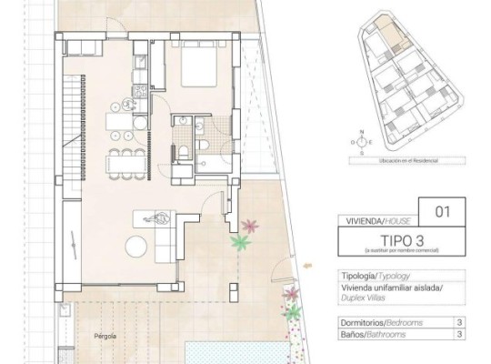 Hondón de las Nieves (Centro), Villa #RD-N7307