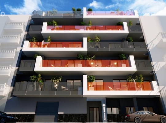 Luxury apartments in Torrevieja, a few minutes from Cura beach.