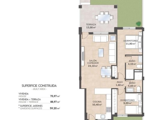 San Miguel de Salinas (La Cañada), Bungalow #RD-N9138