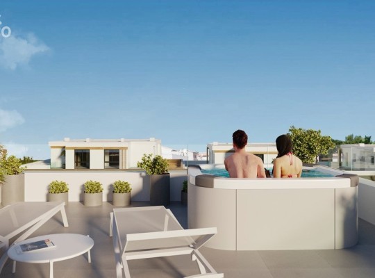 NOVÁ VÝSTAVBA - Dvojdomky a bungalovy na privilegovaném místě - pobřeží Cala Ratjada