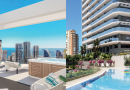 A unique project of apartments with sea views in Benidorm.