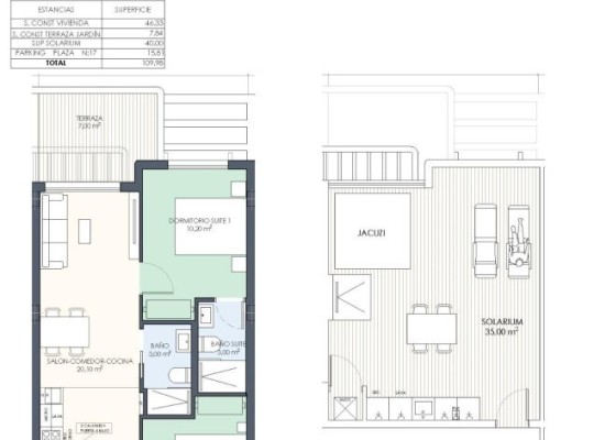 Pilar de La Horadada (Playa de las Higuericas), Bungalow #CQ-00-48688