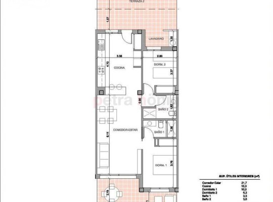 Apartmán 400m od pláže - La Torre de la Horadada