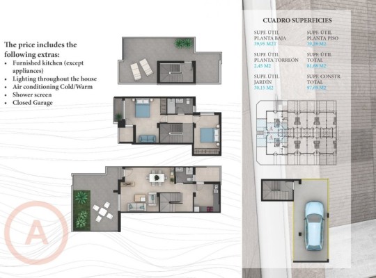 La Manga (La Manga del Mar Menor), Townhouse #CQ-00-86437