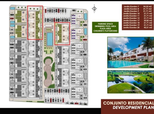 Orihuela Costa (Vistabella golf), Townhouse #CQ-00-21603