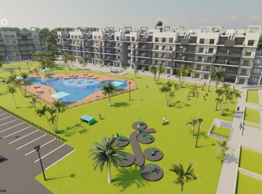 Apartmány se 2 nebo 3 ložnicemi v El Raso.