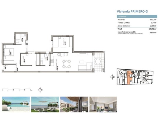 Guardamar del Segura (Pueblo), Apartment #CQ-00-44061