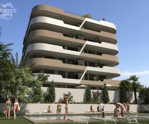 Apartments in Los Arenales, 500 meters from the beach.