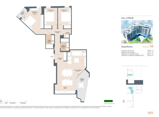 Alicante (Benalua), Apartment #CQ-00-37382