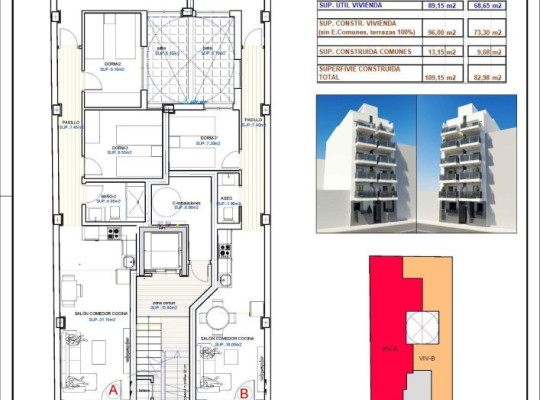 Torrevieja (Playa de El Cura), Apartment #CQ-00-29140
