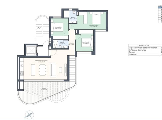 Guardamar del Segura (Avenida del Puerto), Penthouse #RD-N8883