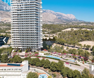 A unique project of apartments with sea views in Benidorm.