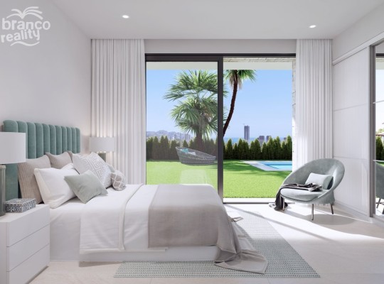 Luxury detached villas in Sierra Cortina, Finestrat, Costa Blanca North