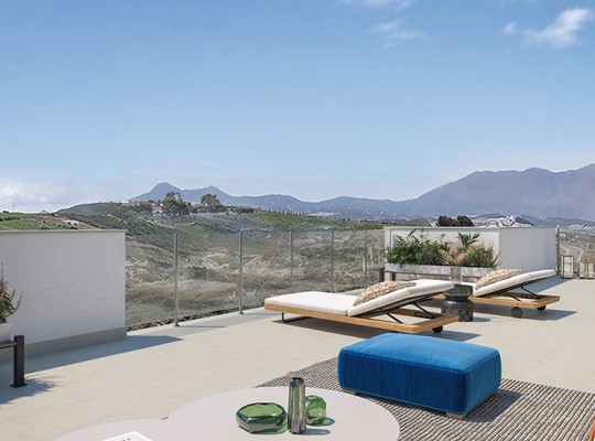 Apartmány Manilva s velkou terasou