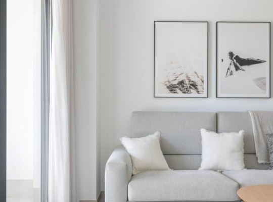 Apartmány s výhledem na moře, 700m od pláže La Mata