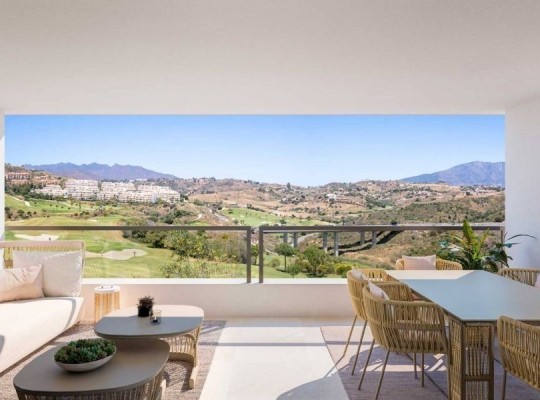 Apartmány 1 linie golfu, 5 minut od pláže, Calanova, La Cala Mijas