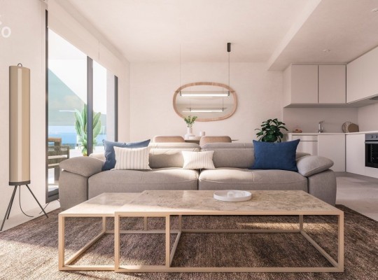 Novostavba apartmánů pouhých 300 metrů od pláže