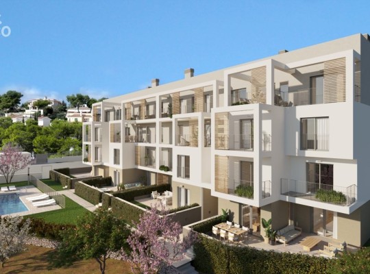 NOVÁ VÝSTAVBA - Nádherné apartmány s komunitním bazeném v Palmanove