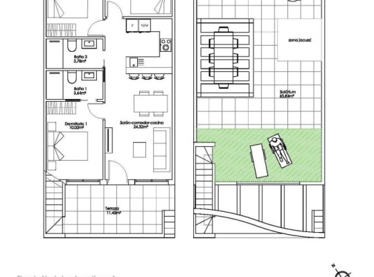 Pilar de La Horadada (Parque Ramon eugenio Escudero), Bungalow #RD-N8691