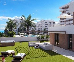 Apartmány 400m od pláže,Villajoyosa (Playa del Torres)