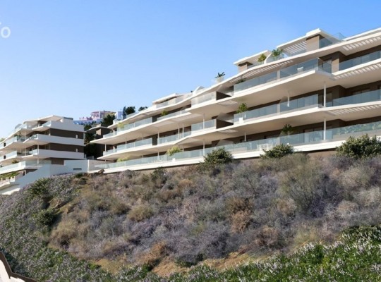 Apartments with beautiful views in Rincon de la Victoria