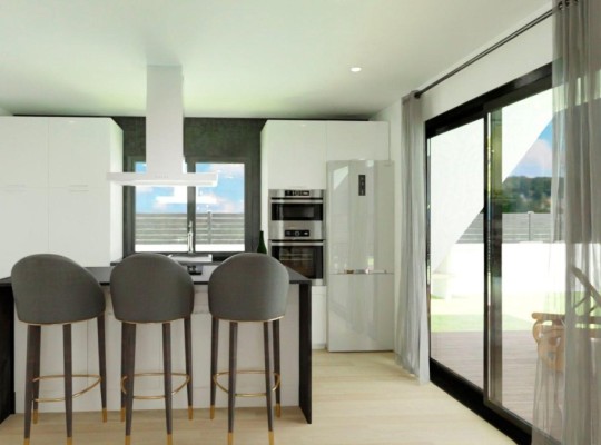 Hondón de las Nieves (Urbaniz La Montañosa), Villa #RD-N7456