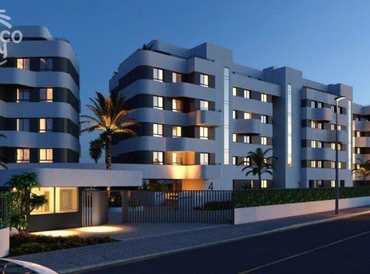 Apartmány na pláži Torremolinos, 2.linie s výhledem