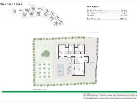 Fuente Álamo (Hacienda del Alamo), Villa #RD-N8865