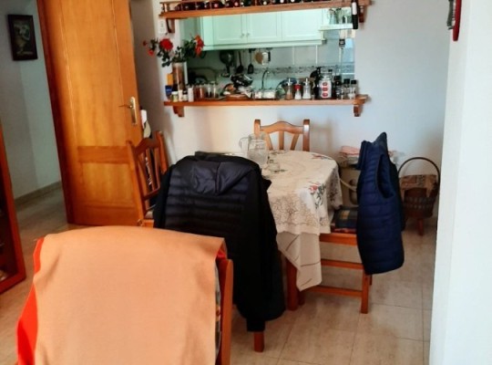 Apartment in Villajoyosa with sea view.