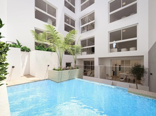 Studia a apartmány s možností turistické licence!  Playa de Acequion, Torrevieja