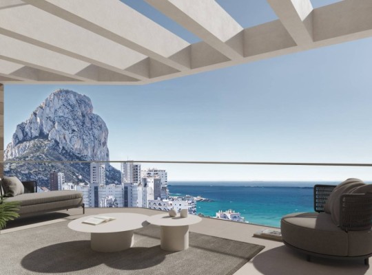 Novostavby apartmánů na prodej v Calpe – 200 m od pláže Arenal