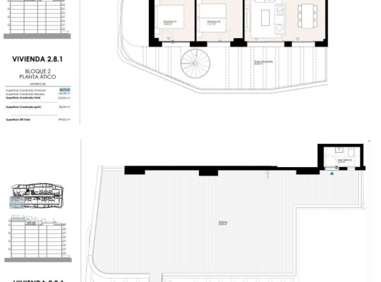 Penthouse Villajoyosa (Playa del Torres) #RD-N9232