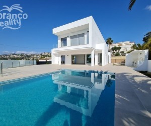 Luxusní moderní vila z  výhledem na moře, Moraira