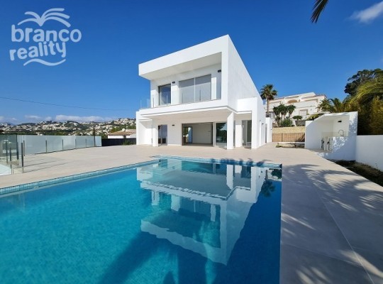 Luxusní moderní vila z  výhledem na moře, Moraira