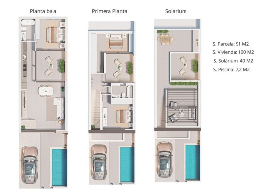 San Pedro del Pinatar (Pueblo), Townhouse #CQ-00-46402