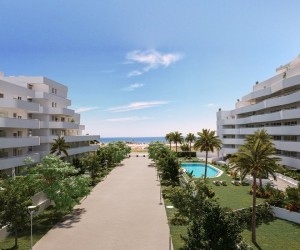 Apartmány 300m od pláže v Torre del Mar