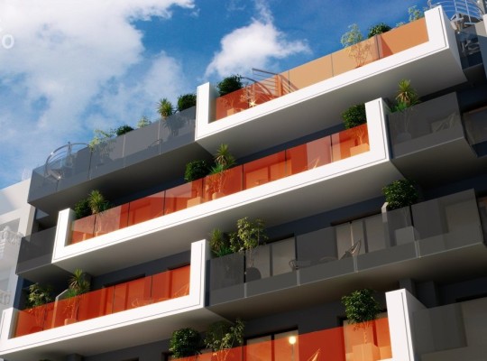 Luxury apartments in Torrevieja, a few minutes from Cura beach.