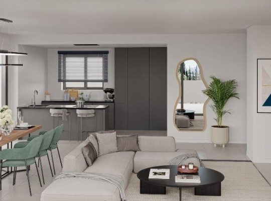 Luxusní apartmány s krásným výhledem a vlastní vířivkou, Marbella