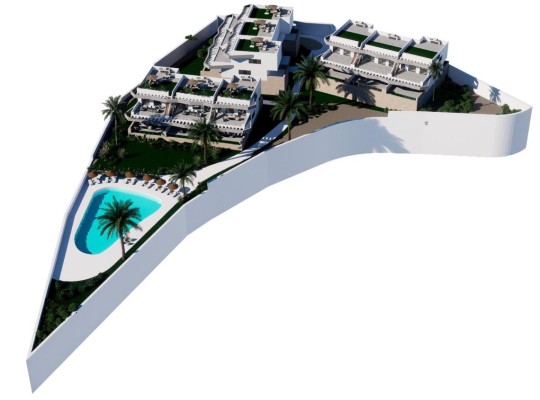 Novostavby s panoramatickým výhledem na moře ve Finestrat-Benidorm
