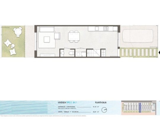 Pilar de La Horadada (pueblo), Townhouse #CQ-00-15284