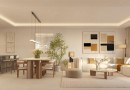 Luxusní apartmány s velkou terasou i zahradou, výhled na moře, Benalmadena