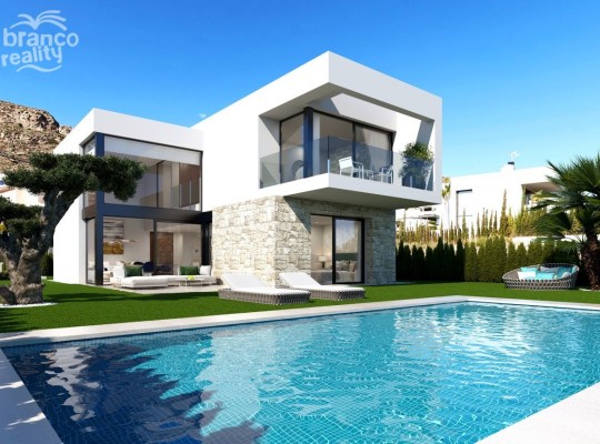 Luxury detached villas in Sierra Cortina, Finestrat, Costa Blanca North