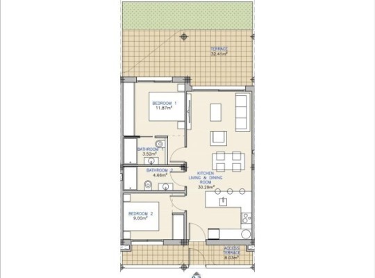 Los Alcazares (Serena Golf), Apartment #CQ-00-80616