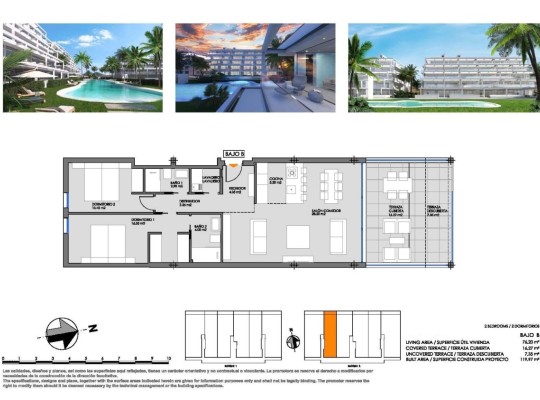 Cartagena (Mar De Cristal), Apartment #RD-N9036