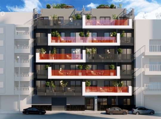 Luxury apartments in Torrevieja, a few minutes from Cura beach.