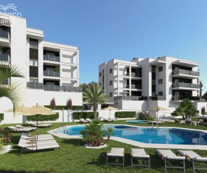 Modern apartments in Villajoyosa, near the beach