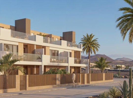 Nové luxusní apartmány s výhledem na moře, Corralejo, Fuerteventura