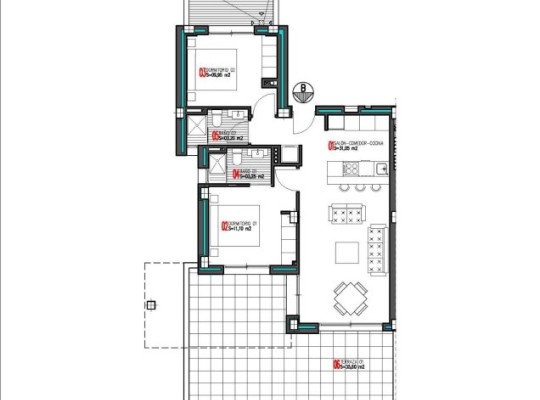 Torrevieja (Aguas Nuevas), Apartment #RD-N9523